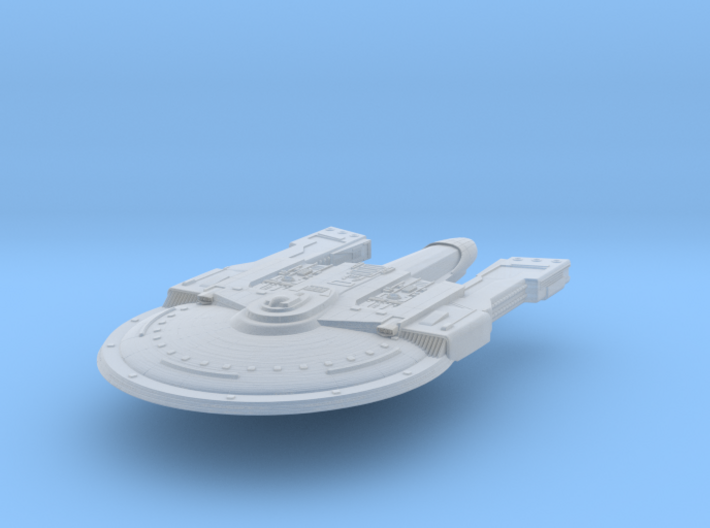Federation Guardian Class Cruiser 3.9&quot; 3d printed