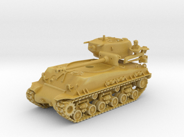 1/144 - Sherman M4A3E8 Tank 3d printed 