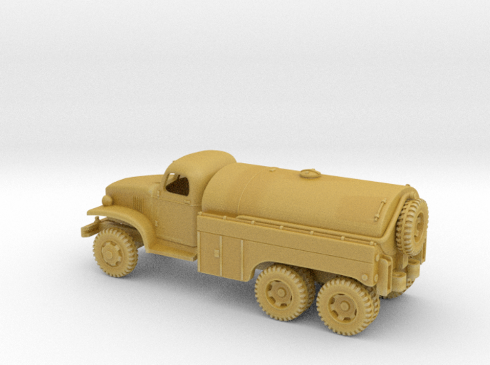 AIRFIELD FUEL TRUCK - GMC 6x6 (N scale) 3d printed 
