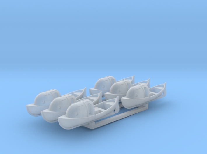 US Navy 26ft motor whaleboat with canopy 1/350 3d printed