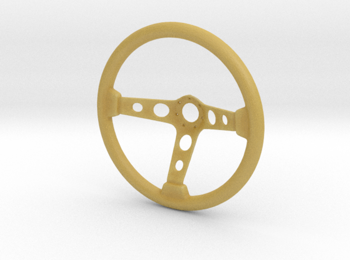 Steering Wheel Deep-Dish Type - 1/10 3d printed