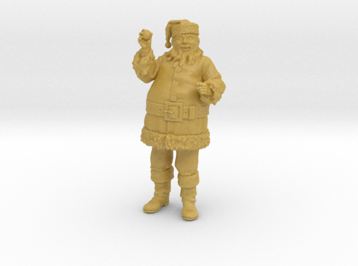 Santa Holding an Ornament 1:20 scale 3d printed 