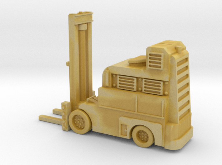 HO FORKTRUCK Industry 1/87 scale  3d printed 