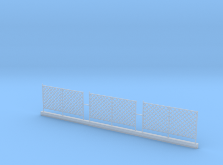 Chain Link Fencing N scale 3d printed