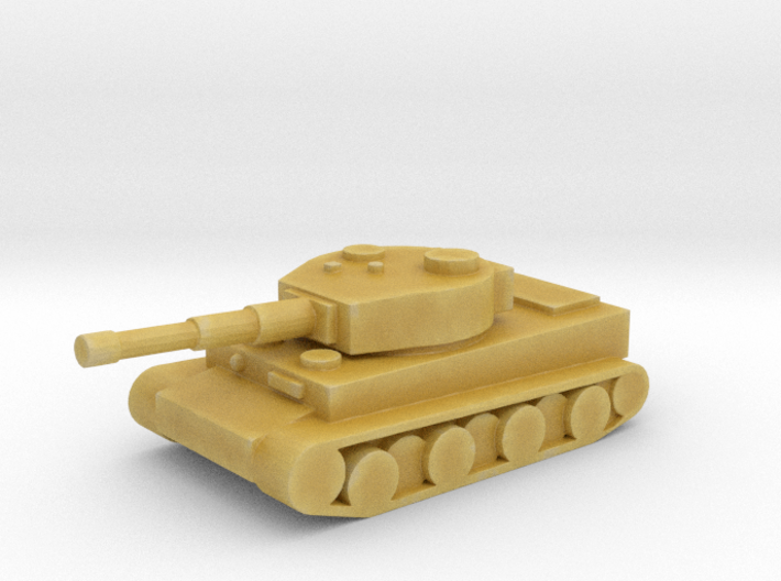 tiger tank 3d printed