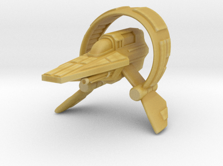 Fluctus Starfighter 3d printed 
