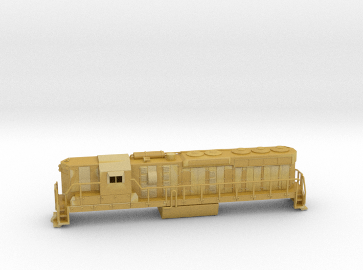 EMD SD24 Locomotive OO Scale 1:76 3d printed