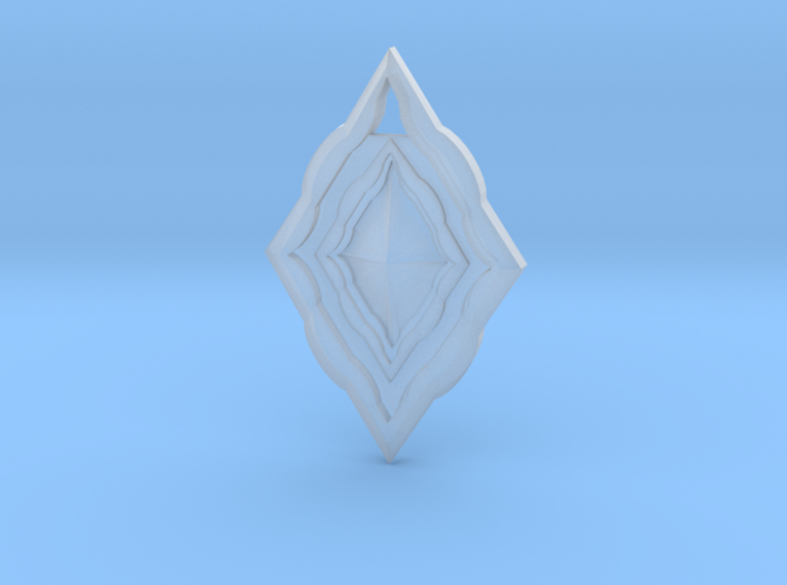 Diamond Pendant 3d printed