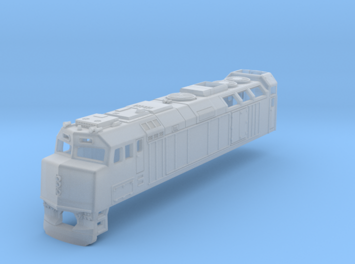 F40 Via Rail Locomotive 3d printed