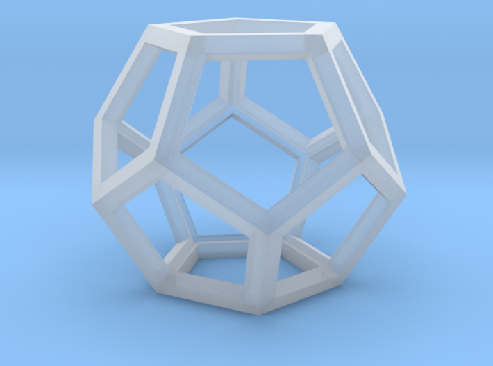 Dodecahedron 1.75&quot; 3d printed