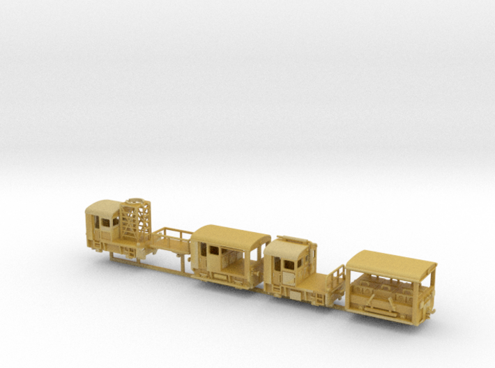 1:220 Set SBB Rhb Schweiz 4x Rangiertraktor 3d printed