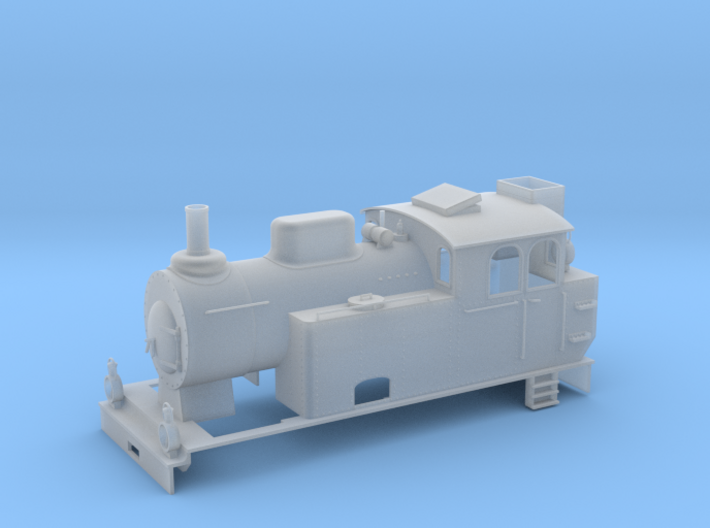 0m SJ K22 loco (B) 3d printed