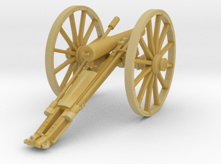 Swedish Field Cannon 1863 3d printed 