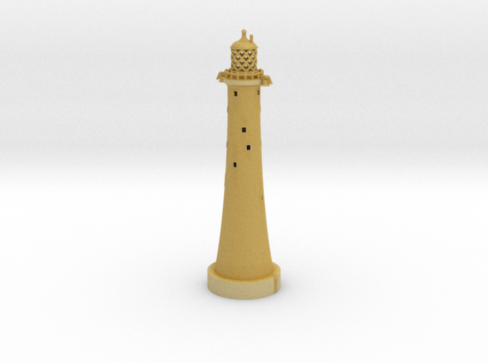 Eddystone Lighthouse 1:500 scale 3d printed