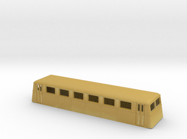 Swedish wagon for railcar UCo1 N-scale 3d printed
