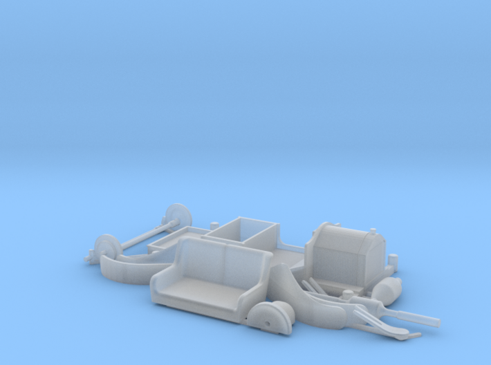 Brush model D Runabout 1910 1/24 3d printed