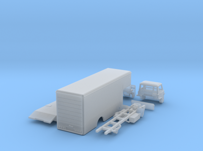 Ford D series moving truck N scale 3d printed 