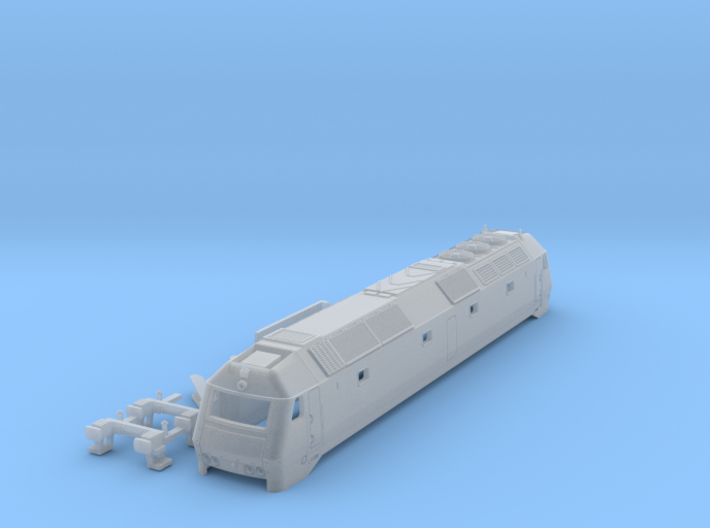 DSB Me Locomotive TT scale 3d printed