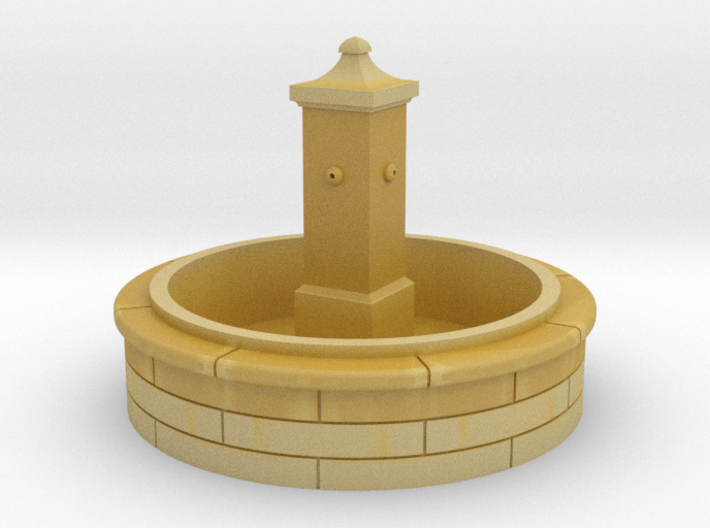 TJ-H01137 - Fontaine ronde 3d printed