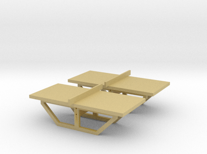 TJ-H01144x2 - Tables de Ping-Pong en beton 3d printed