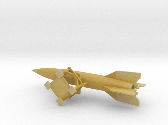  V2 Rocket 1/200 Scale 3d printed 