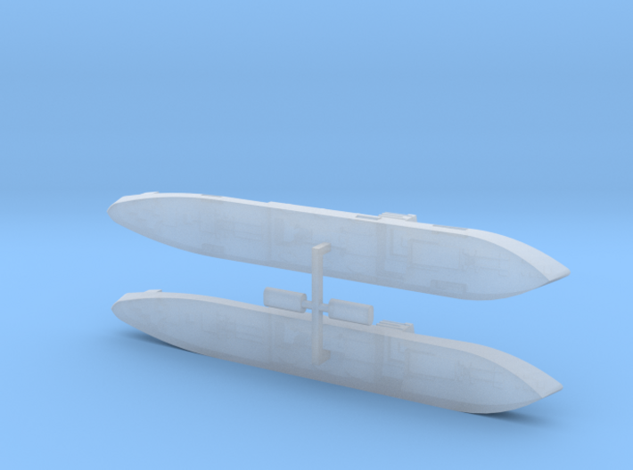 German Auxiliary Cruiser HSK &quot;Pinguin&quot; 1/1800 3d printed