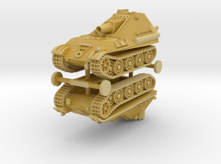 German Jagdpanther II Project 1/220 Z-Scale 3d printed 