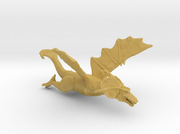 Omni Scale Space Dragon Old Female MGL 3d printed