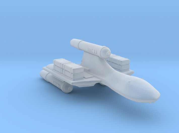 3125 Scale Romulan SparrowHawk-H Cargo Transport 3d printed