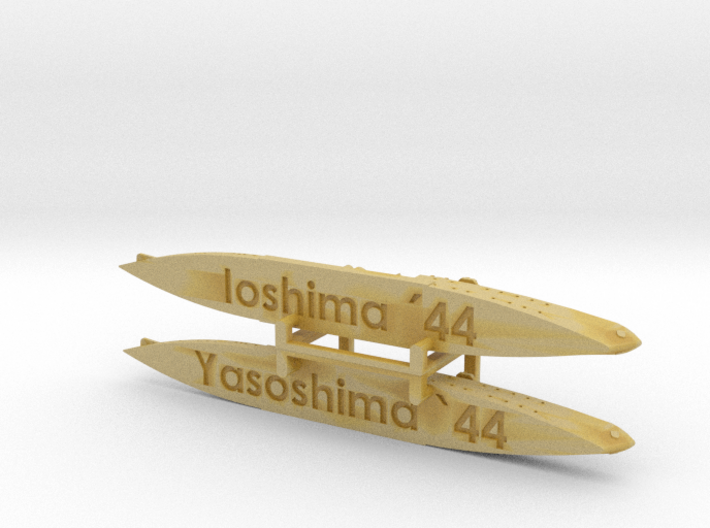 IJN Yasoshima & IJN Ioshima 1/1250  3d printed 