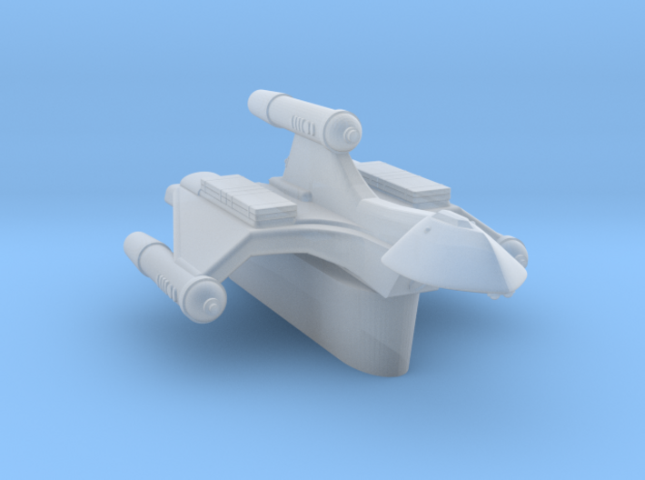 3788 Scale Romulan SparrowHawk-T+ 1-Pod Transport 3d printed
