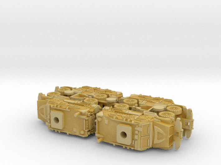 International Maxxpro MRAO Vehicle 1/220 Z-Scale 3d printed 