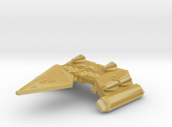 3125 Scale Neo-Tholian Space Control Ship SRZ 3d printed