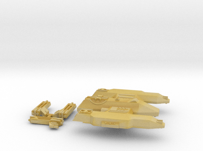 3788 Scale Lyran Forest Lion Heavy Dreadnought Kit 3d printed 