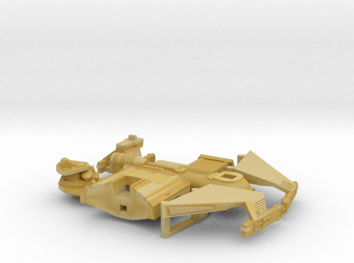 3788 Scale Klingon B10B Battleship Kit WEM 3d printed 