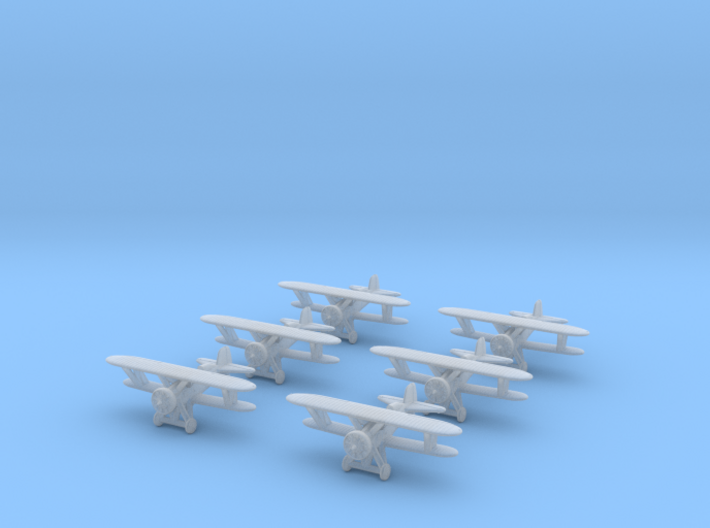 1/350 Boeing F4B-4 / P-12 (x6) 3d printed