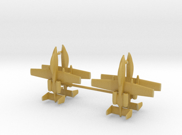 1/600 Two-Seater A-10 Thunderbolt II (Unarmed) (x4 3d printed 
