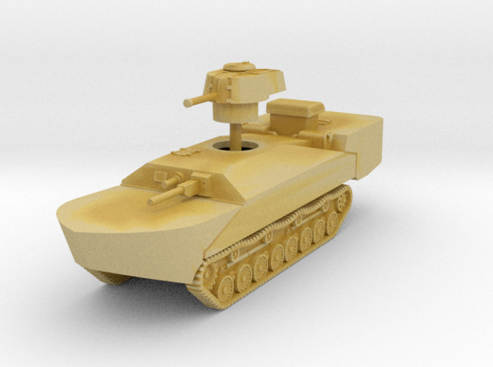 1/144 Type 5 To-Ku amphibious tank 3d printed
