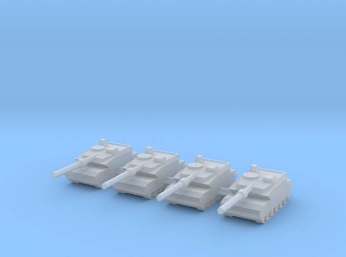 1/285 Type 10 Main Battle Tank (x4) 3d printed