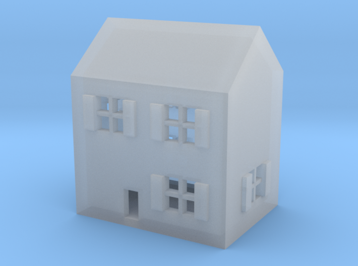 1/600 Town House 1 3d printed