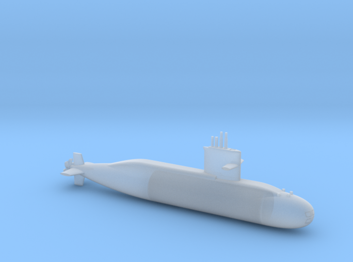 1/600 Zwaardvis / Hai Lung Class Submarine 3d printed