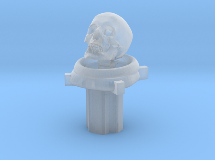 Astronaut/Diver Skull (For Cherry MX Keycap) 3d printed