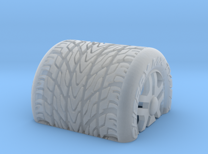 Cherry MX Tyre Keycap 3d printed