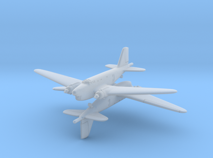 Douglas B-18B Bolo 1/600 (2 airplanes) 3d printed