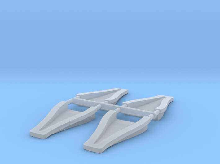 1/8 scale 3 inch NACA ducts 3d printed