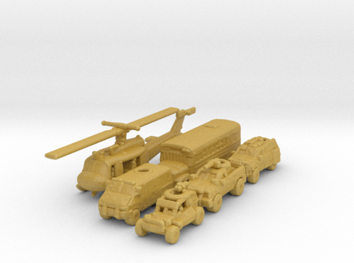 Terminator - Resistance Vehicles 1/300 3d printed