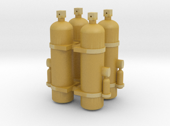 Fire extinguisher 1/16 x4 3d printed