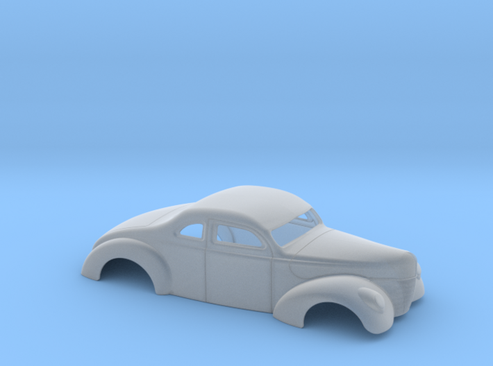 1/18 1940 Ford Coupe 3 In Chop 7 In Section 3d printed