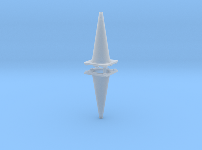 traffic cones 1/12 x2 3d printed