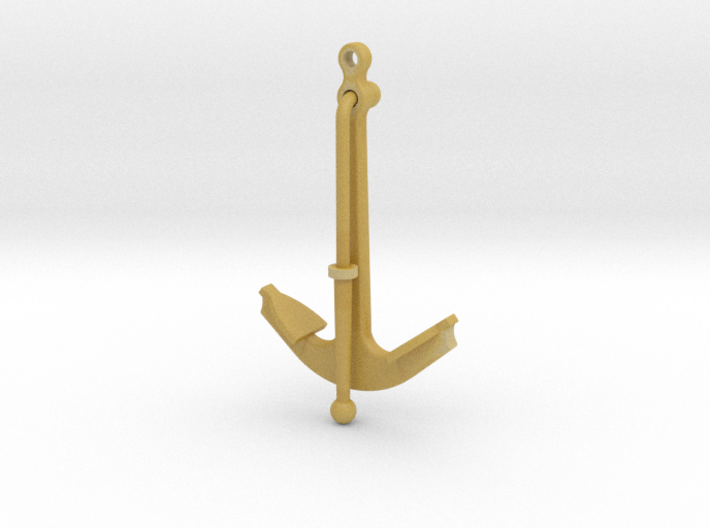 Early US Anchor 23mm 3d printed 